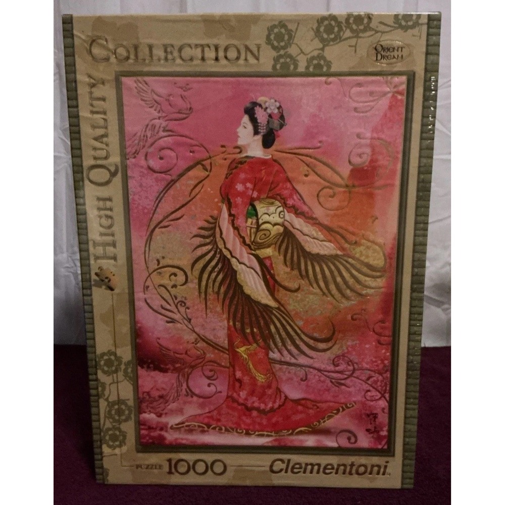 Clementoni High Quality Collection 1000 Piece Puzzle Orient Dream Pink NISB